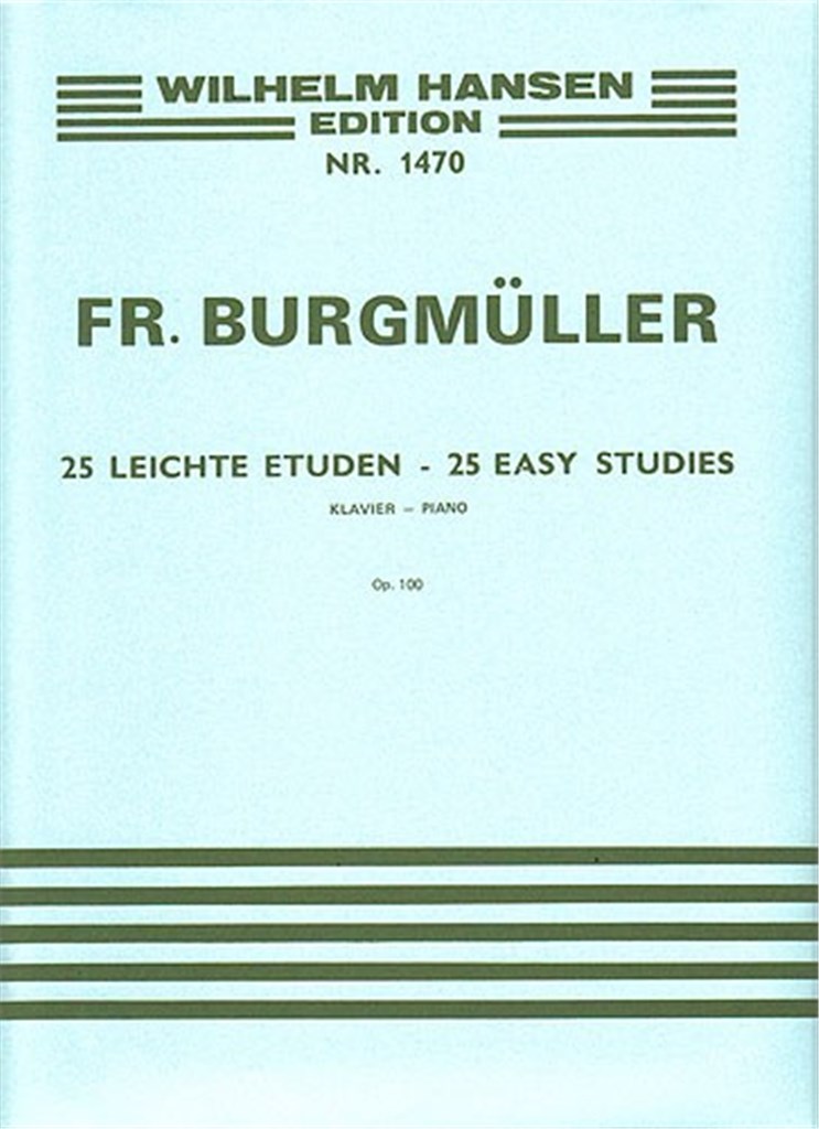 25 Easy Studies For Piano Op. 100